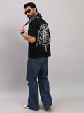 Black Boxy Oversized T shirt ZEN-110