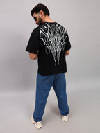 Black Boxy Oversized T shirt ZEN-109