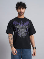 Black Boxy Oversized T shirt ZEN-103