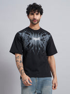 Black Boxy Oversized T shirt ZEN-105