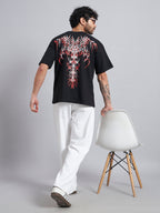 Black Boxy Oversized T shirt ZEN-108