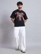 Black Boxy Oversized T shirt ZEN-108