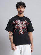Black Boxy Oversized T shirt ZEN-108