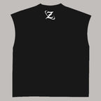 Black Boxy Unisex Vest VEST-8