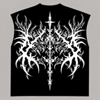 Black Boxy Unisex Vest VEST-10