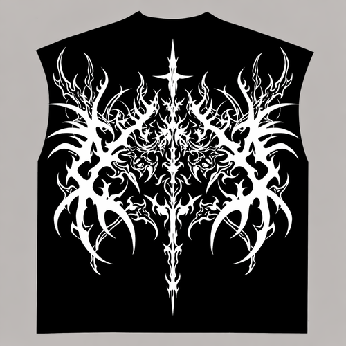 Black Boxy Unisex Vest VEST-10
