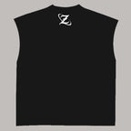 Black Boxy Unisex Vest VEST-15