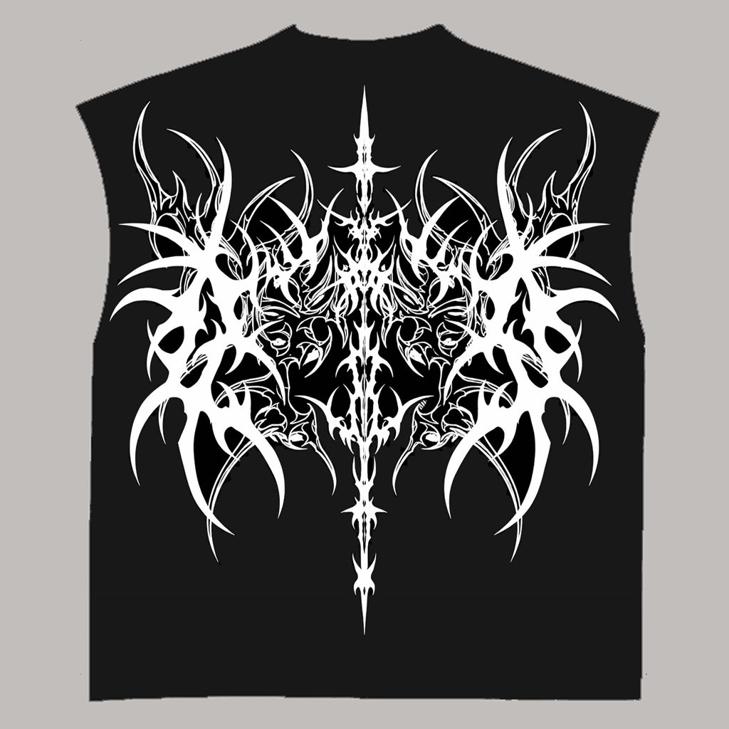 Black Boxy Unisex Vest VEST-12
