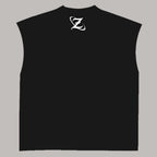 Black Boxy Unisex Vest VEST-19
