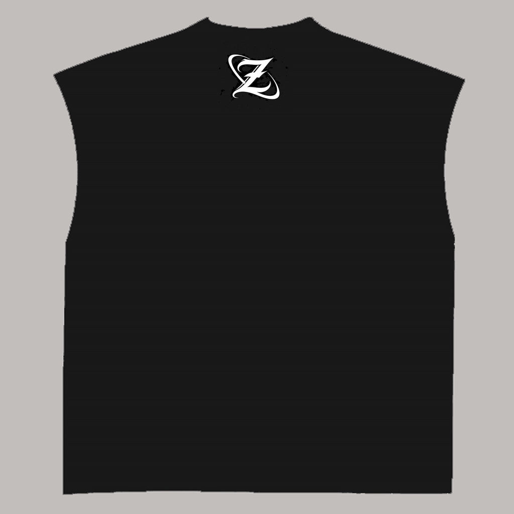 Black Boxy Unisex Vest VEST-17