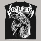 Black Boxy Unisex Vest VEST-18