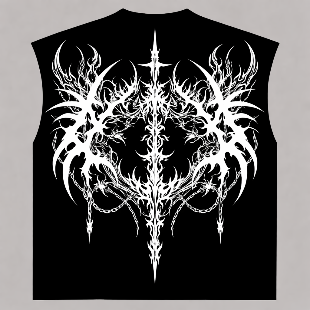 Black Boxy Unisex Vest VEST-11