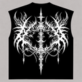 Black Boxy Unisex Vest VEST-11