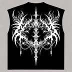 Black Boxy Unisex Vest VEST-11