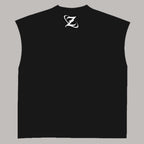 Black Boxy Unisex Vest VEST-13