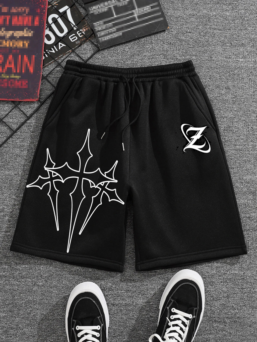 Midnight Core Relaxed Shorts