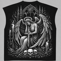 Black Boxy Unisex Vest VEST-9