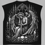 Black Boxy Unisex Vest VEST-9