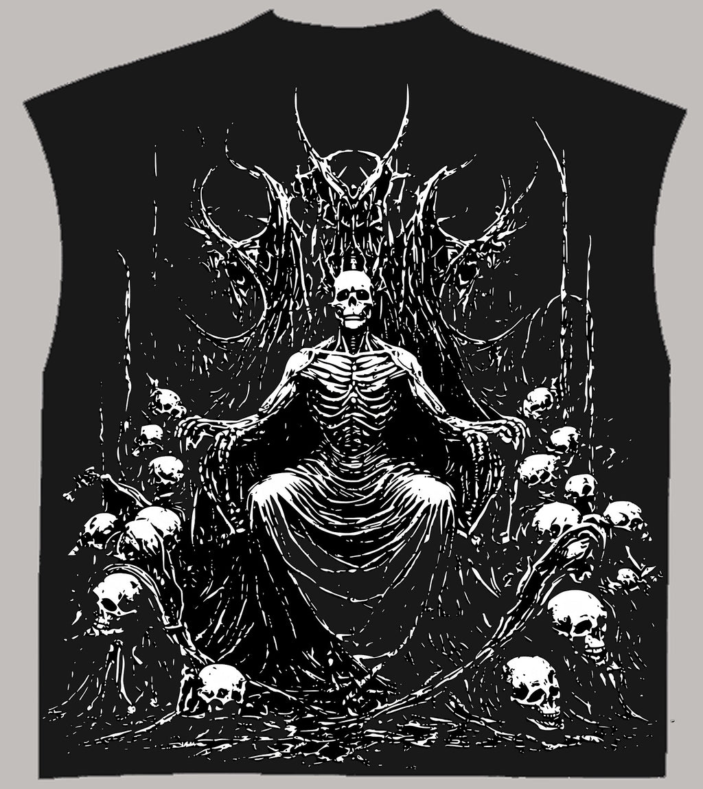 Black Boxy Unisex Vest VEST-20