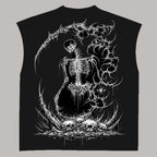 Black Boxy Unisex Vest VEST-19