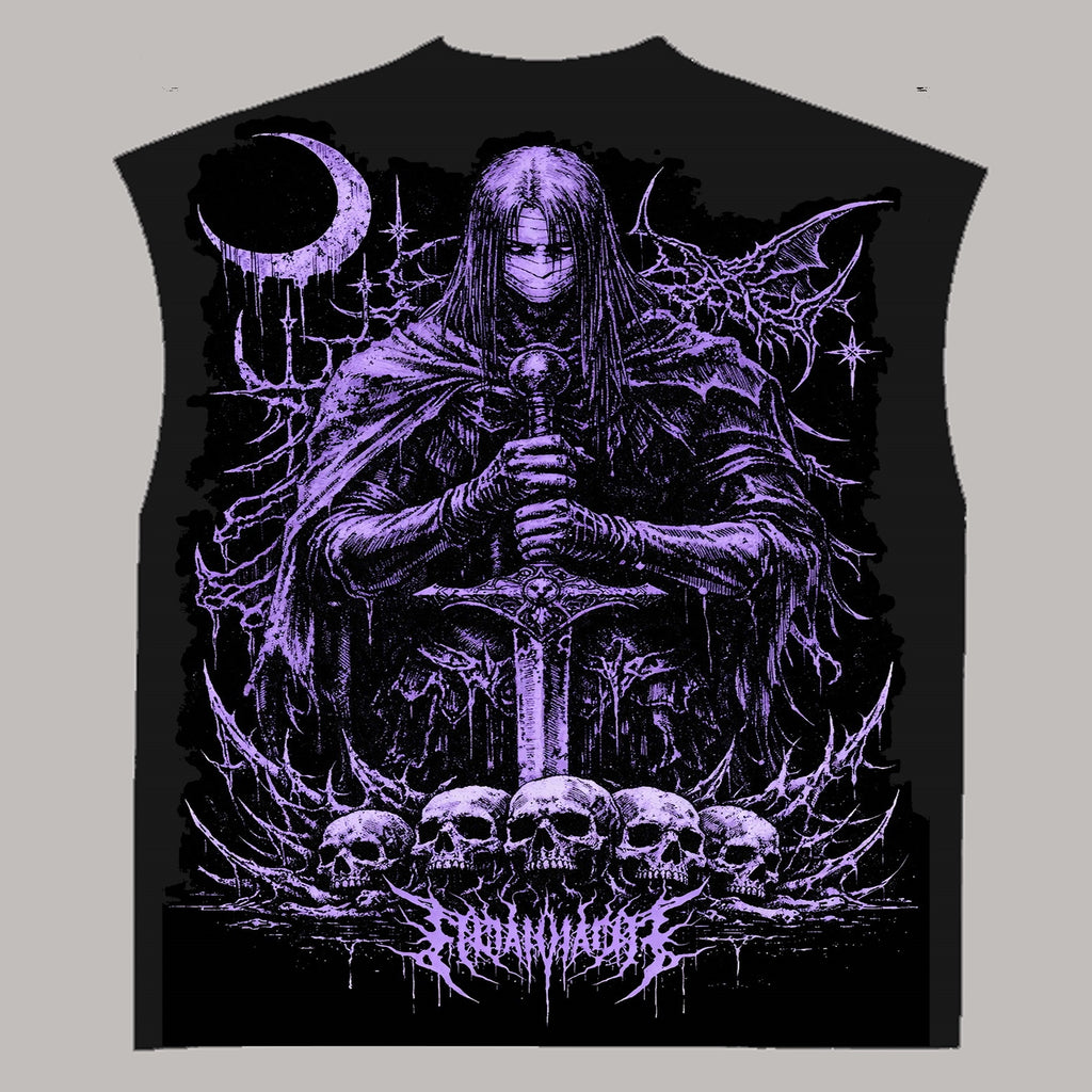 Black Boxy Unisex Vest VEST-17