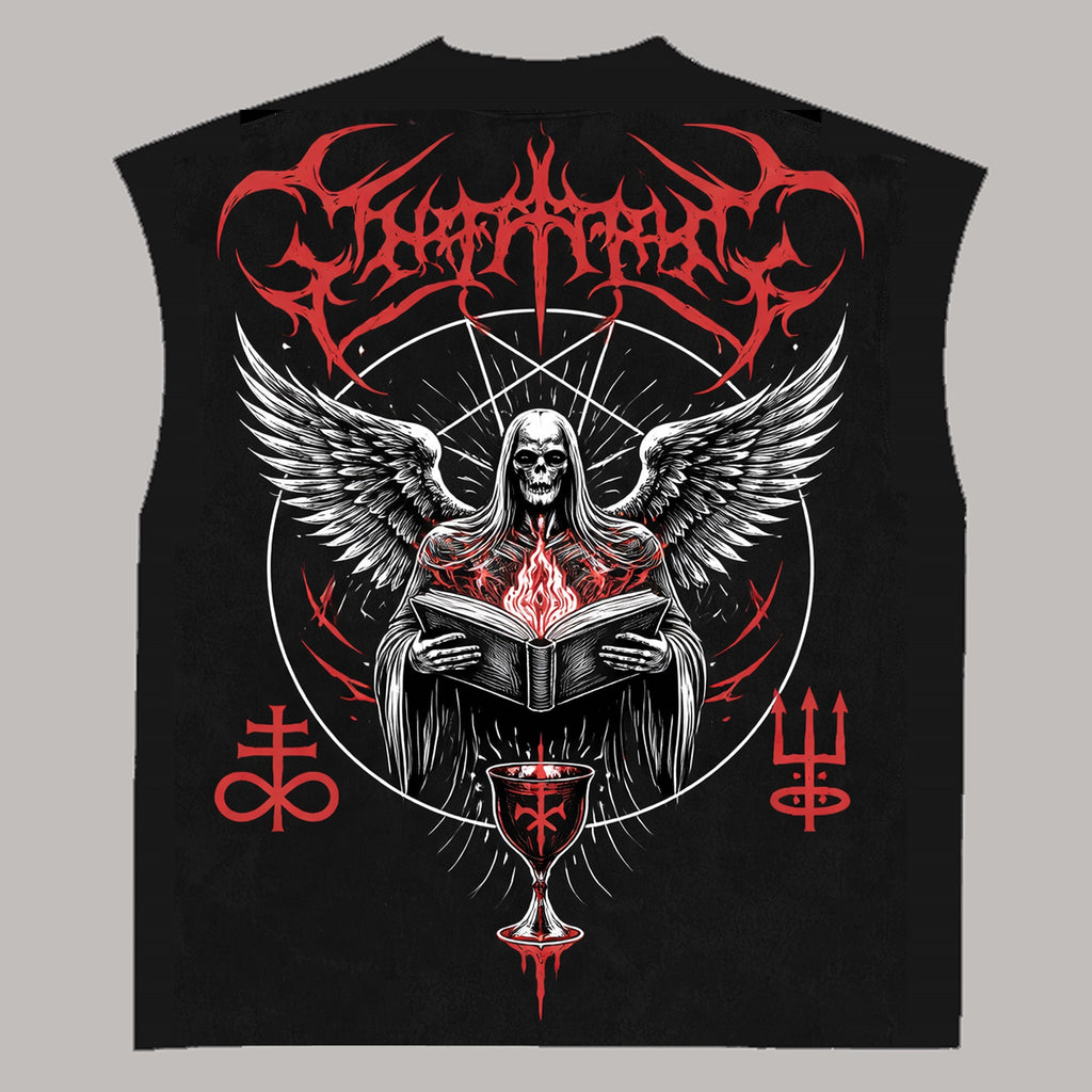 Black Boxy Unisex Vest VEST-14