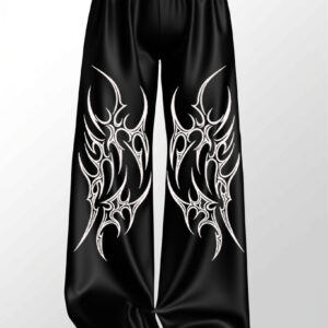 Regular Fit Men Black Cottan  Blend Trousers