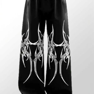 Regular Fit Men Black Cottan  Blend Trousers