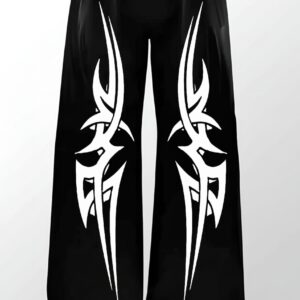 Regular Fit Men Black Cottan  Blend Trousers