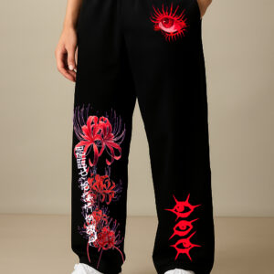 Regular Fit Men Black Cottan  Blend Trousers