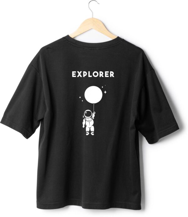 Men Printed Round Neck Pure Cotton Black T-Shirt